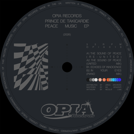 [OPIA019] Prince De Takicardie - Peace Music EP