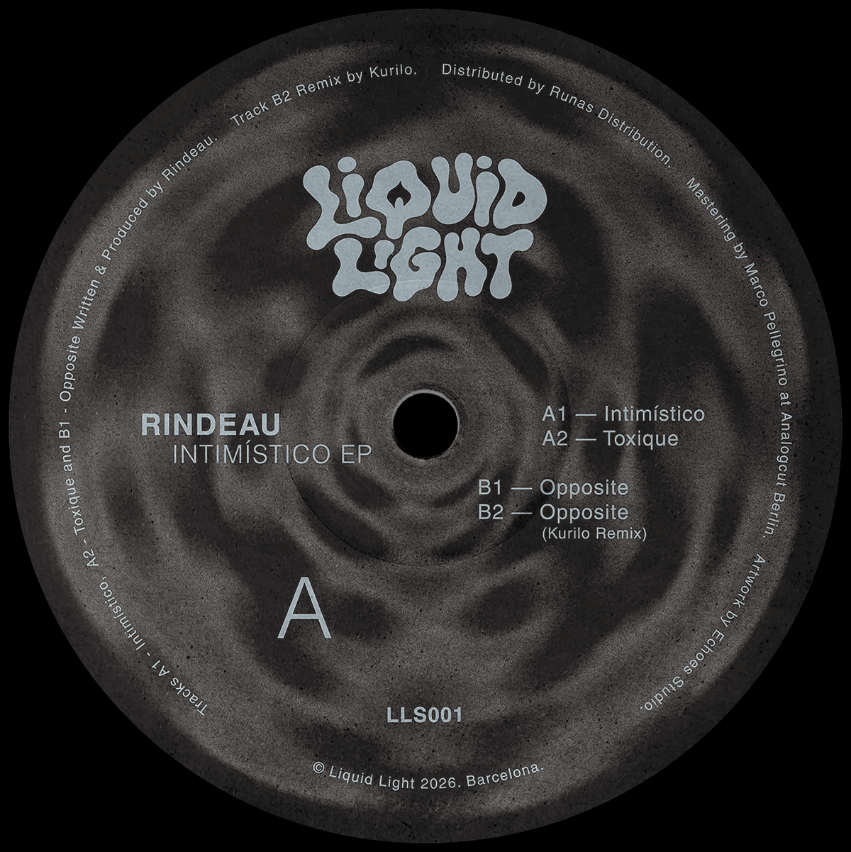 [LLS001] Rindeau - Intimístico EP