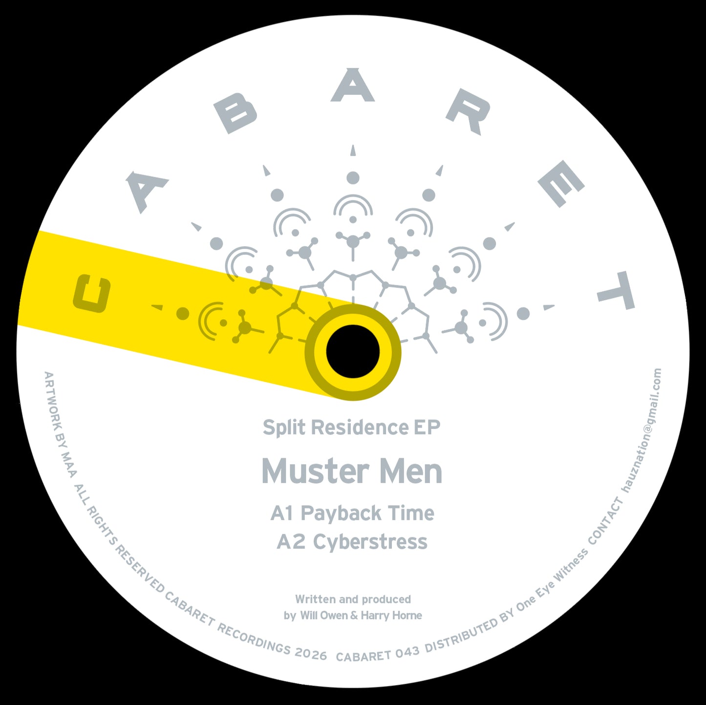 [CABARET043] Muster Men - Split Residence EP