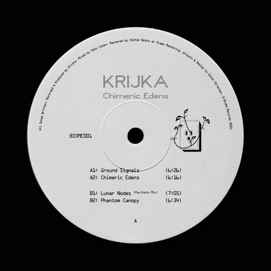 [BIOME001] Krijka - Chimeric Edens EP