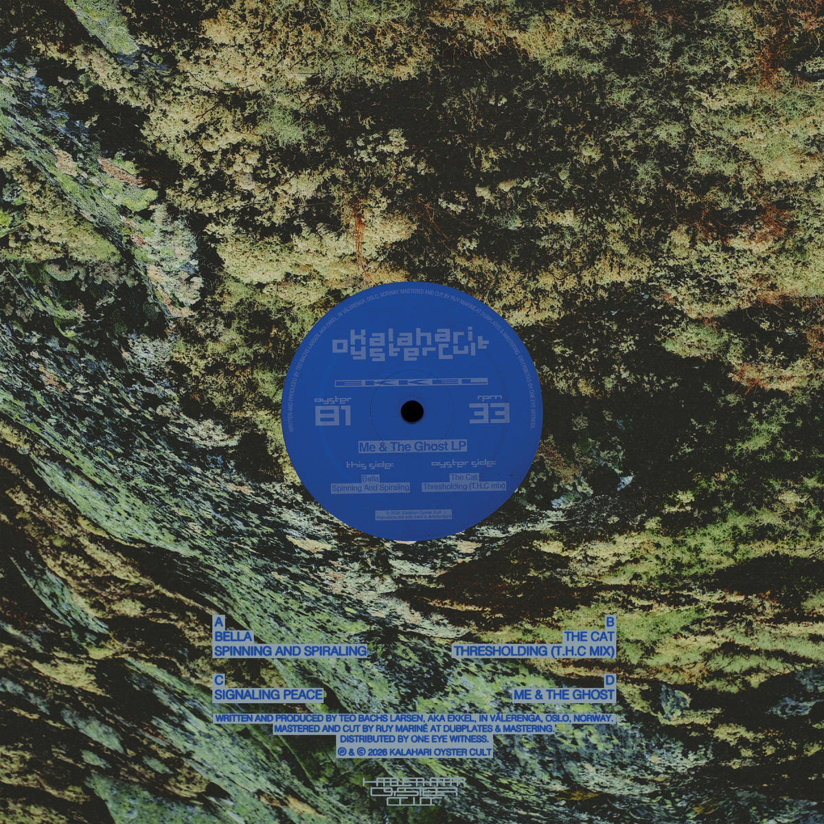 [OYSTER81] Ekkel – Me & The Ghost (2xLP)