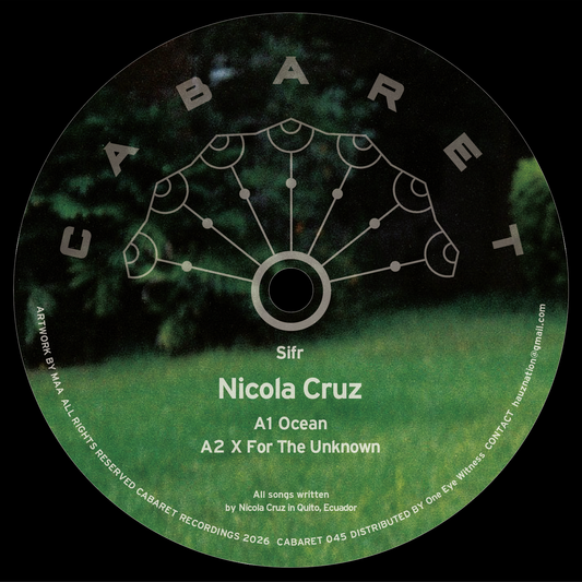 [CABARET045] Nicola Cruz – Sifr (2xLP)