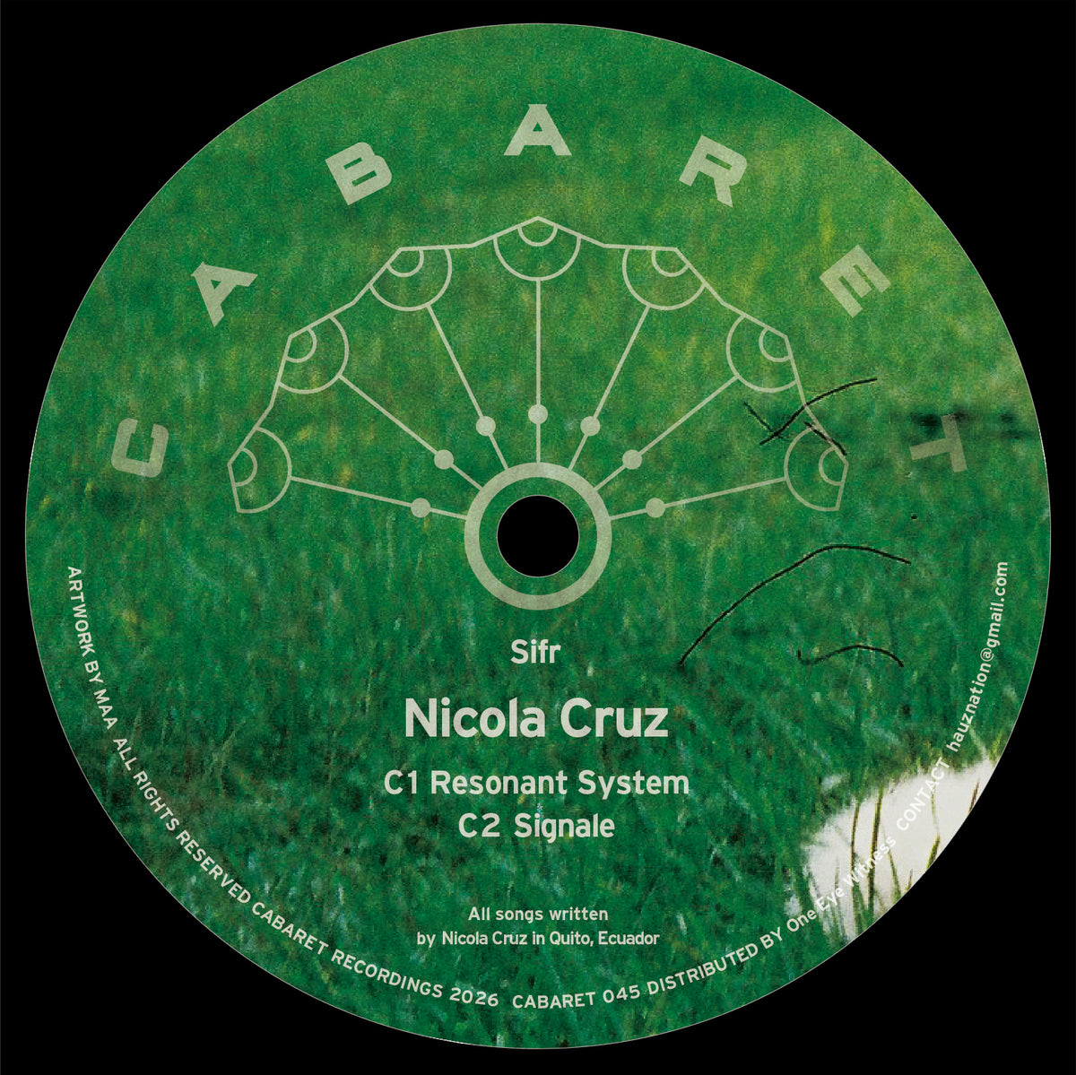[CABARET045] Nicola Cruz – Sifr (2xLP)