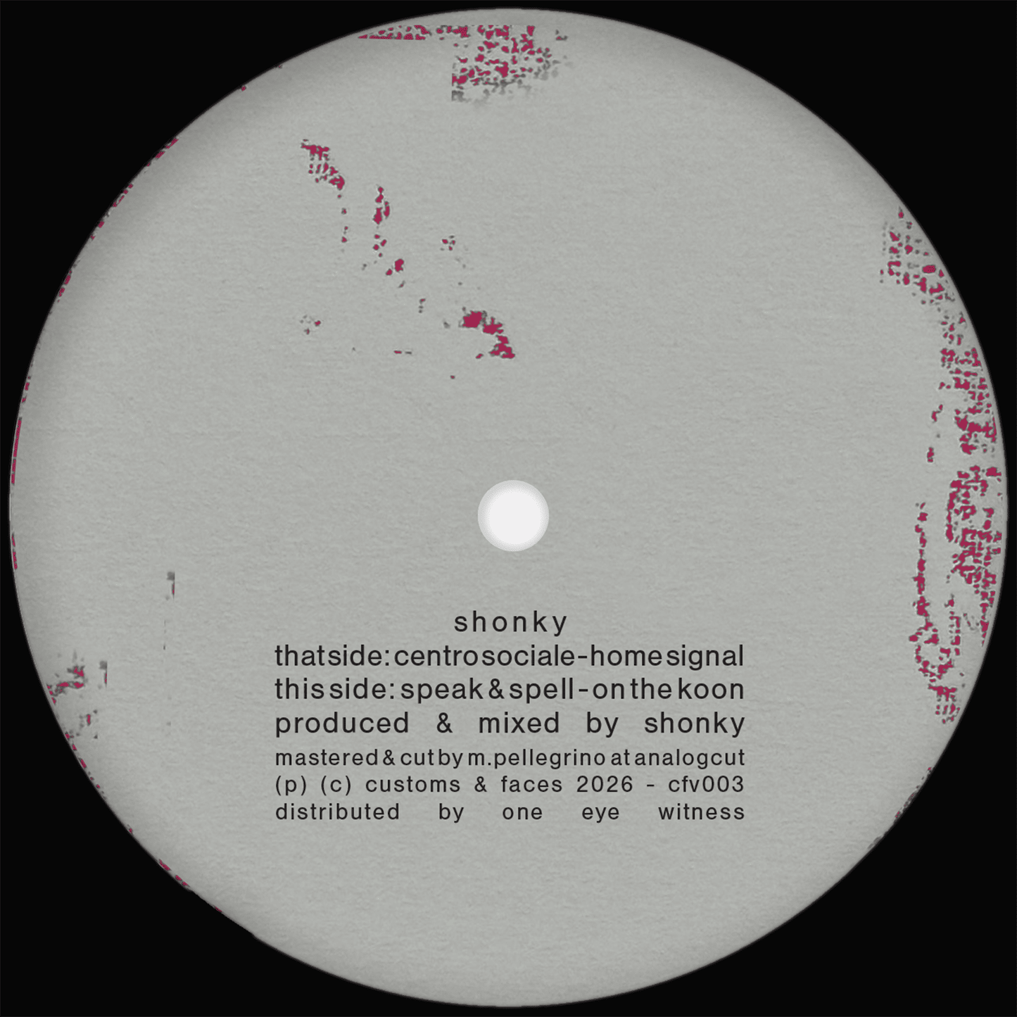 [CFV003] Shonky - EP