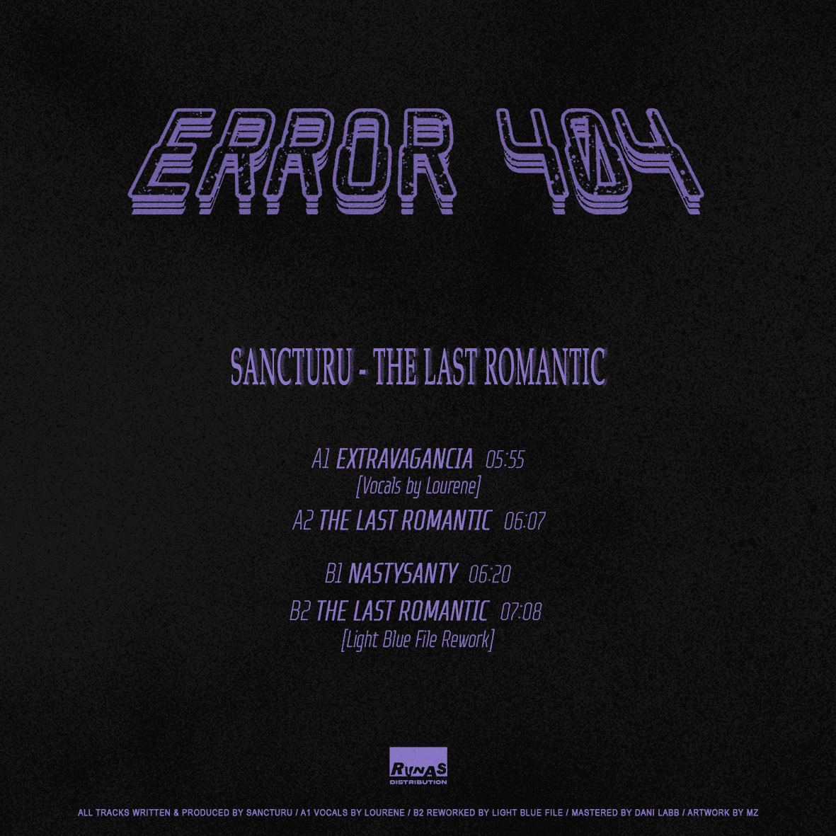 [ERROR404-02] Sancturu - The Last Romantic