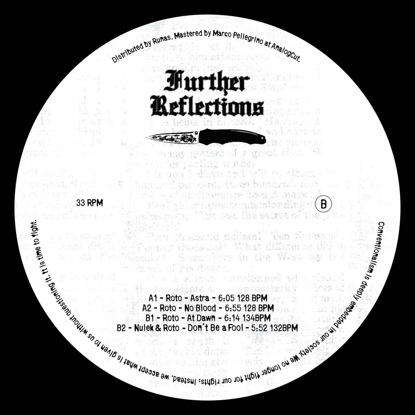 [DBFL02] Roto - Further Reflections EP