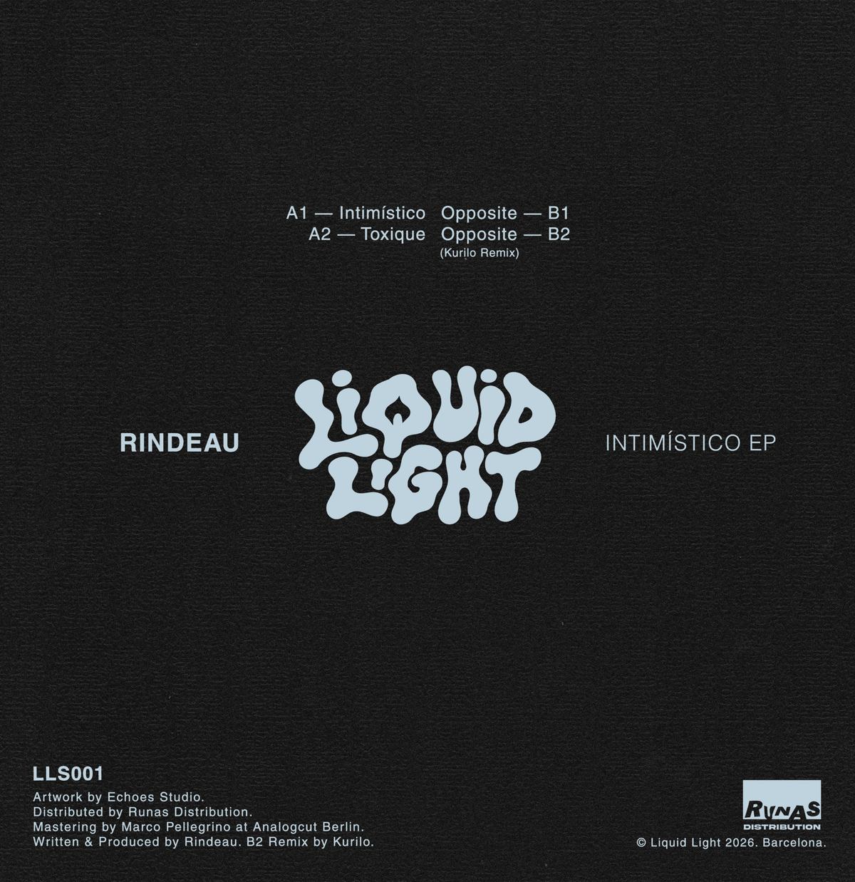 [LLS001] Rindeau - Intimístico EP