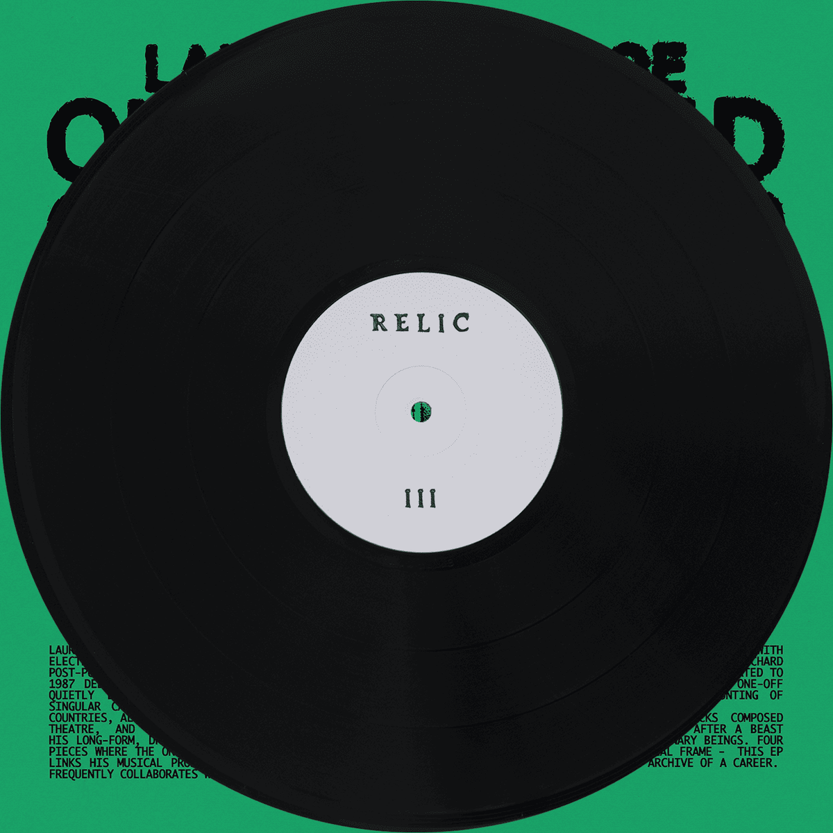 [RELIC03] Laurent Pernice - Old Beloved Creatures