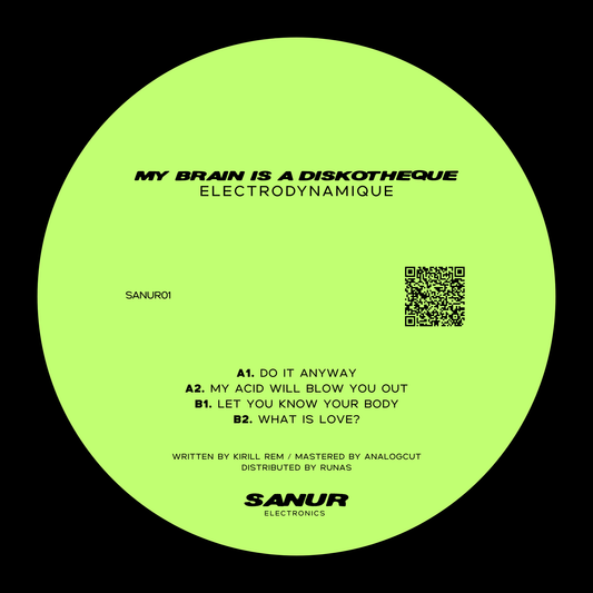 [SANUR01] Electrodynamique - My Brain is a Diskotheque