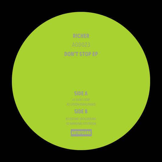 [AOD023] Richer - Don't Stop EP