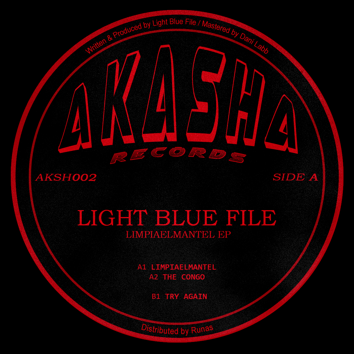 [AKSH002] Light Blue File - Limpiaelmantel