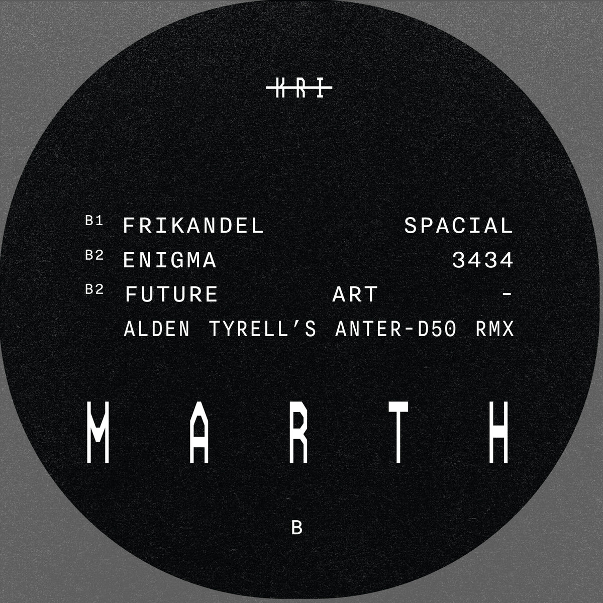 [KRI016] Adrian Marth - Future Art EP (Incl. Cesloten Cirkel & Alden Tyrell Remixes)