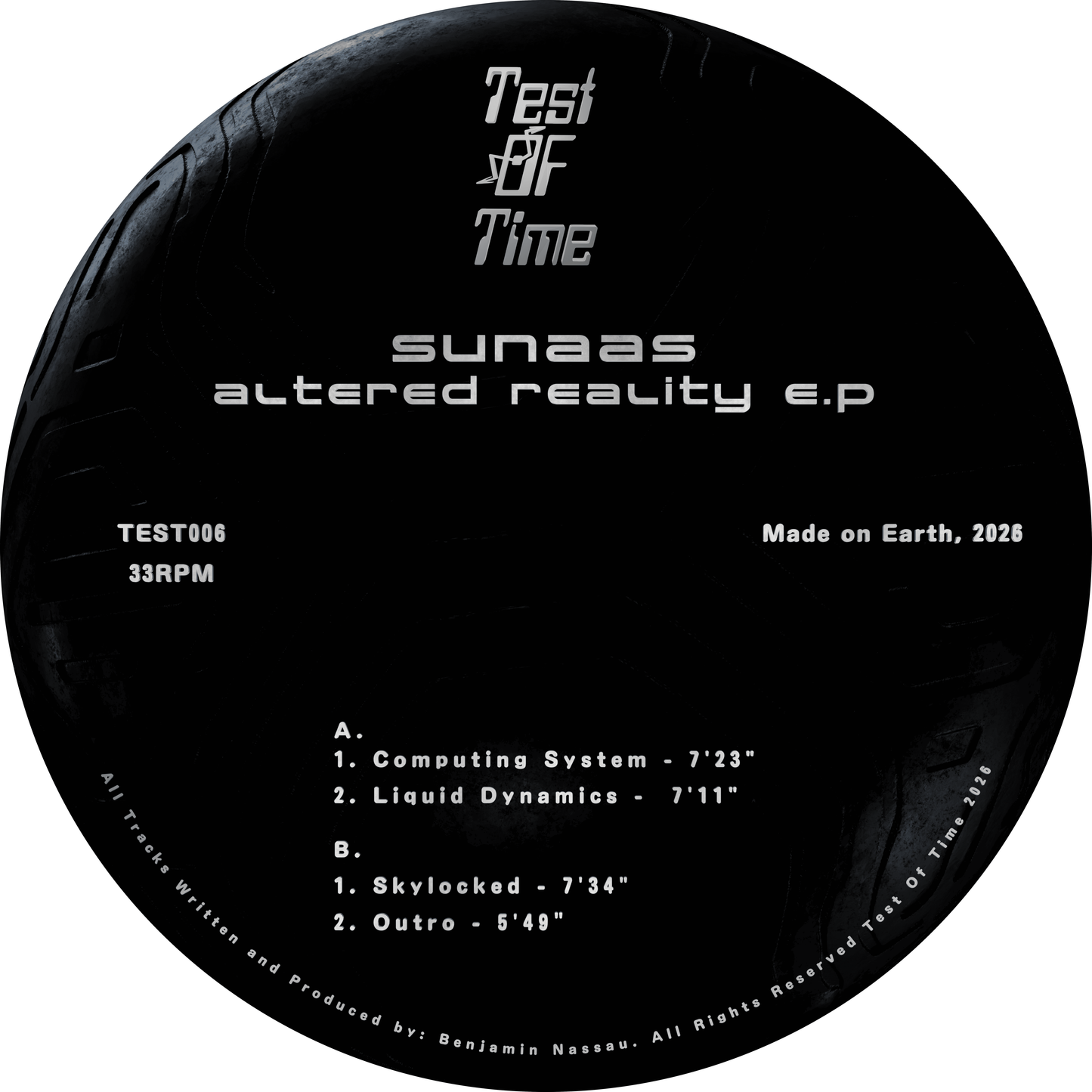 [TEST006] Sunaas – Altered Reality E.P