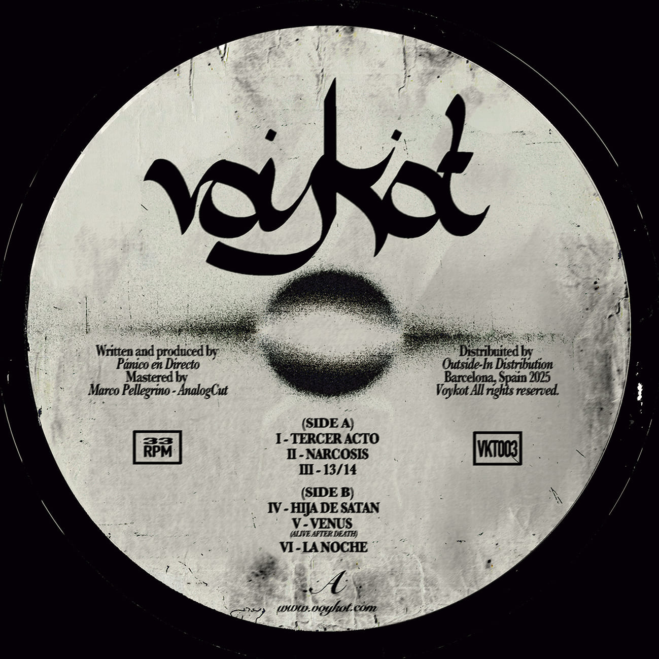 [VKT003] Panico En Directo - Terror For Kids