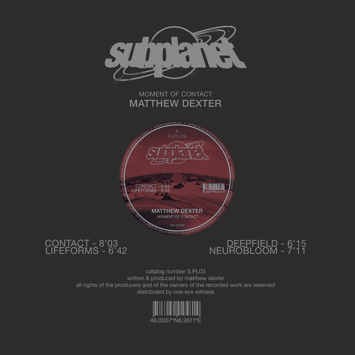 [SPL03] Matthew Dexter – Moment of Contact